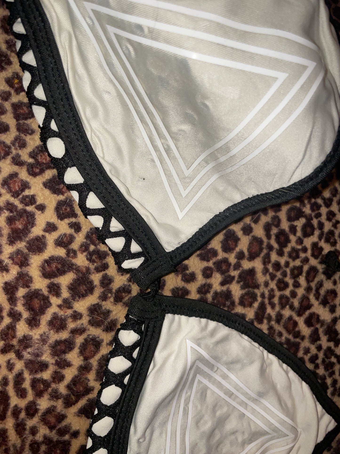 No slip Bikini gold sequin
