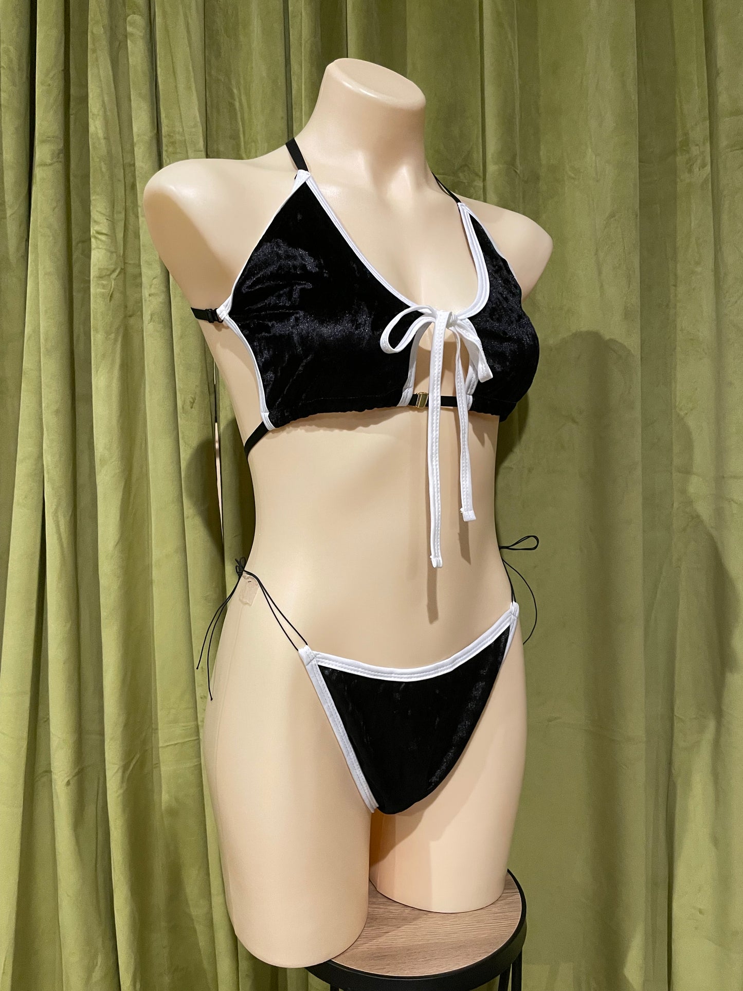 Coco bikini set - black & white
