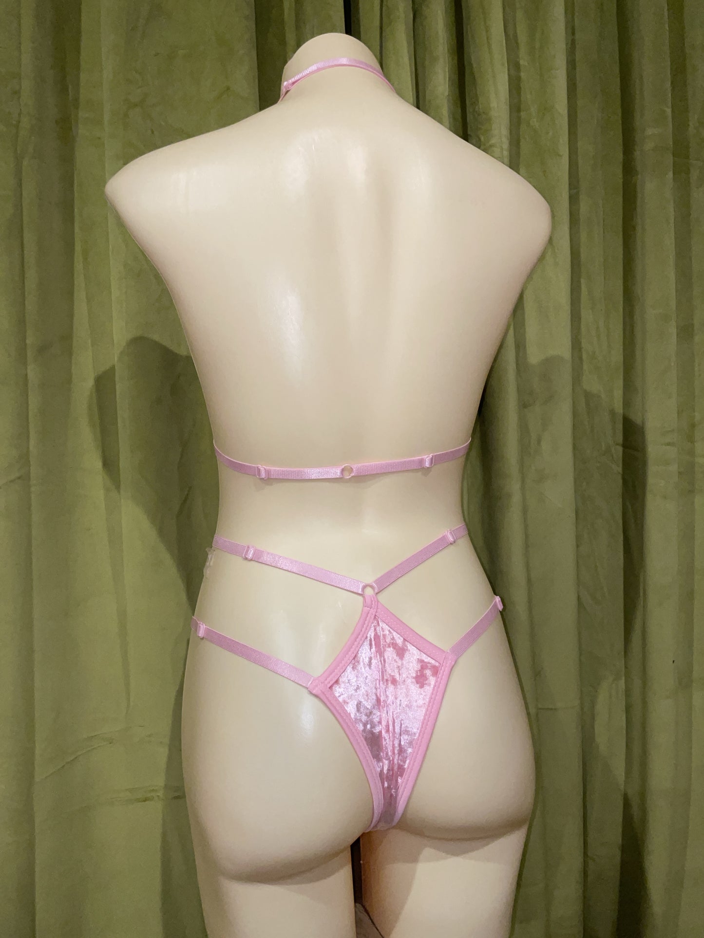 Muse bikini - Velvet baby pink