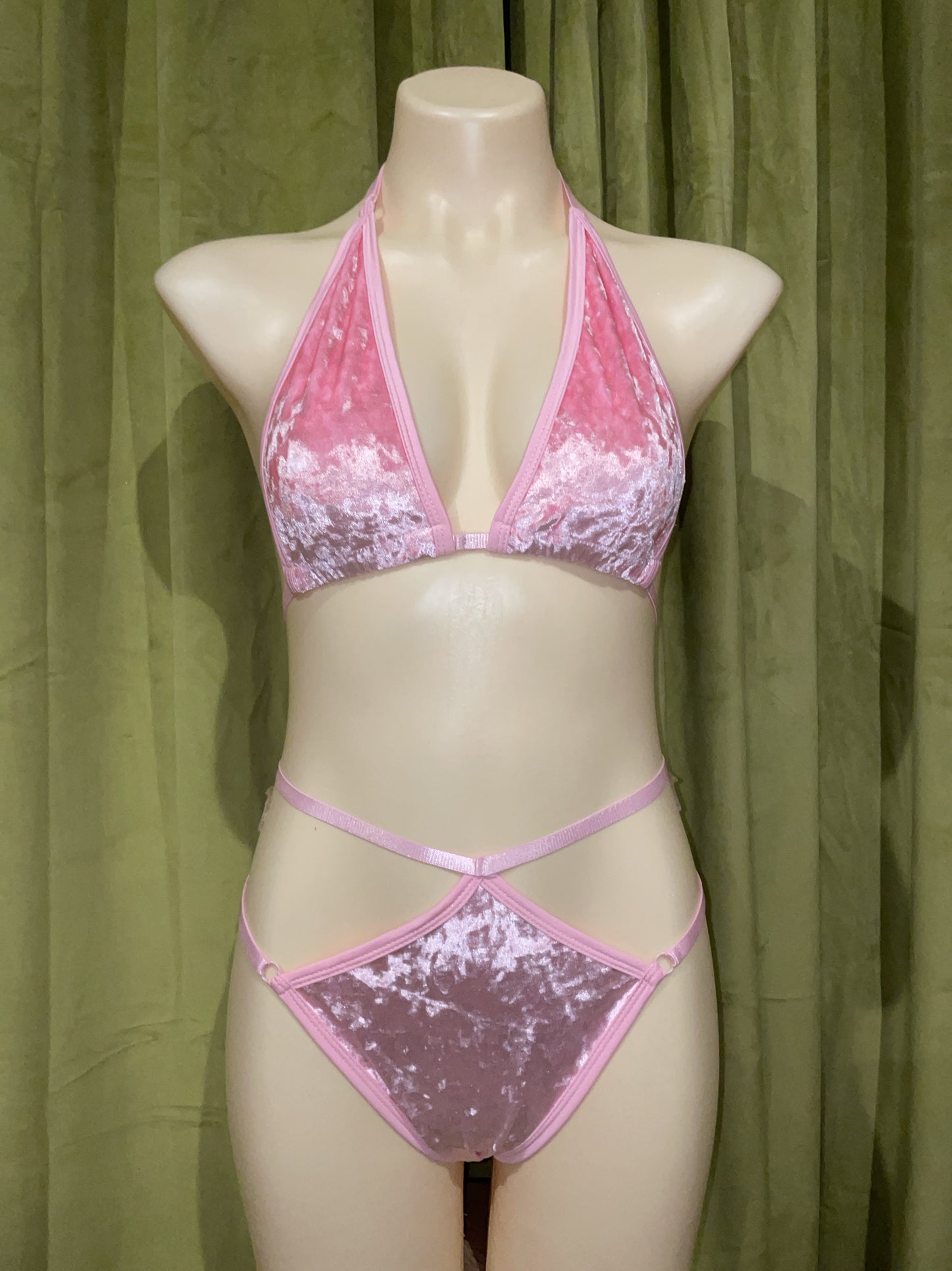 Muse bikini - Velvet baby pink
