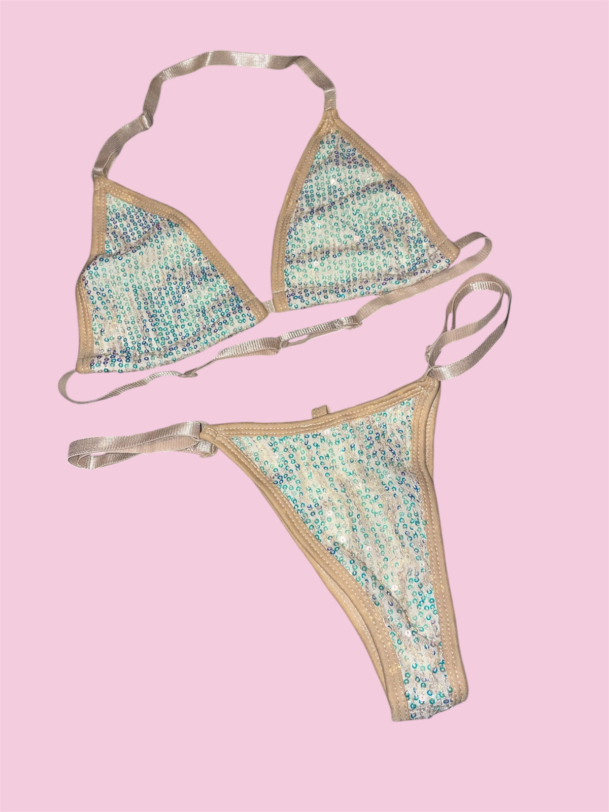 Diamond tease - Champagne bikini