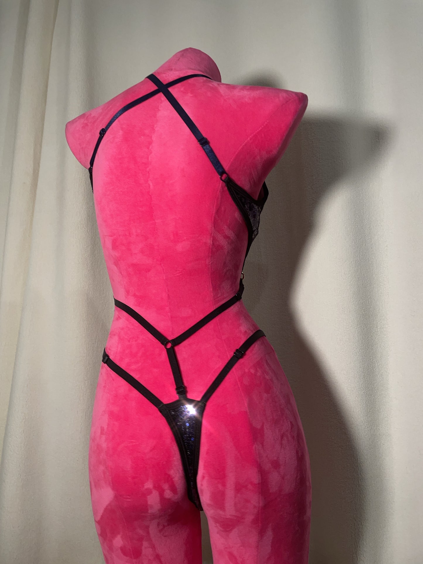 Goddess bodysuit - dark blue