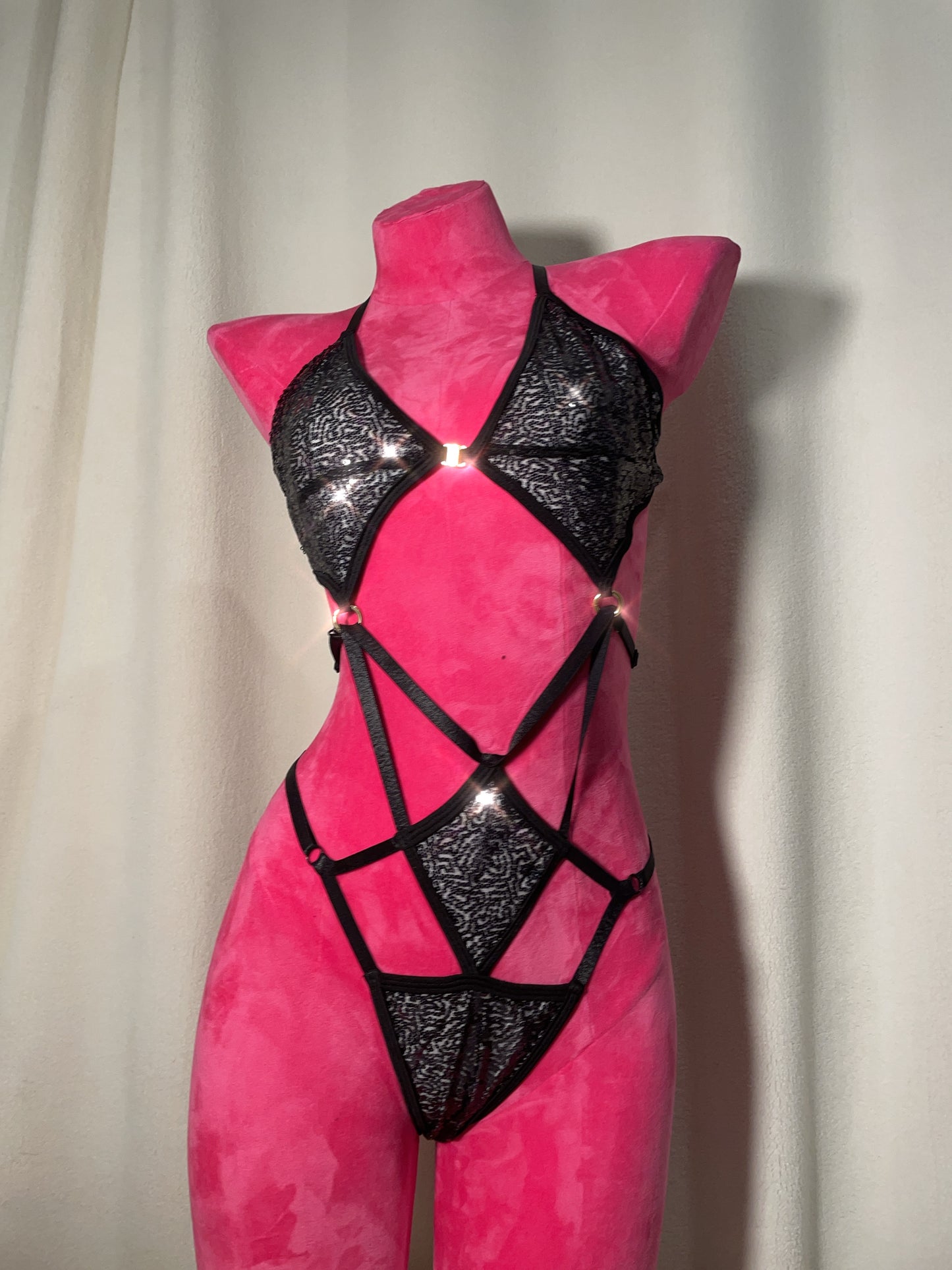 Goddess bodysuit - black