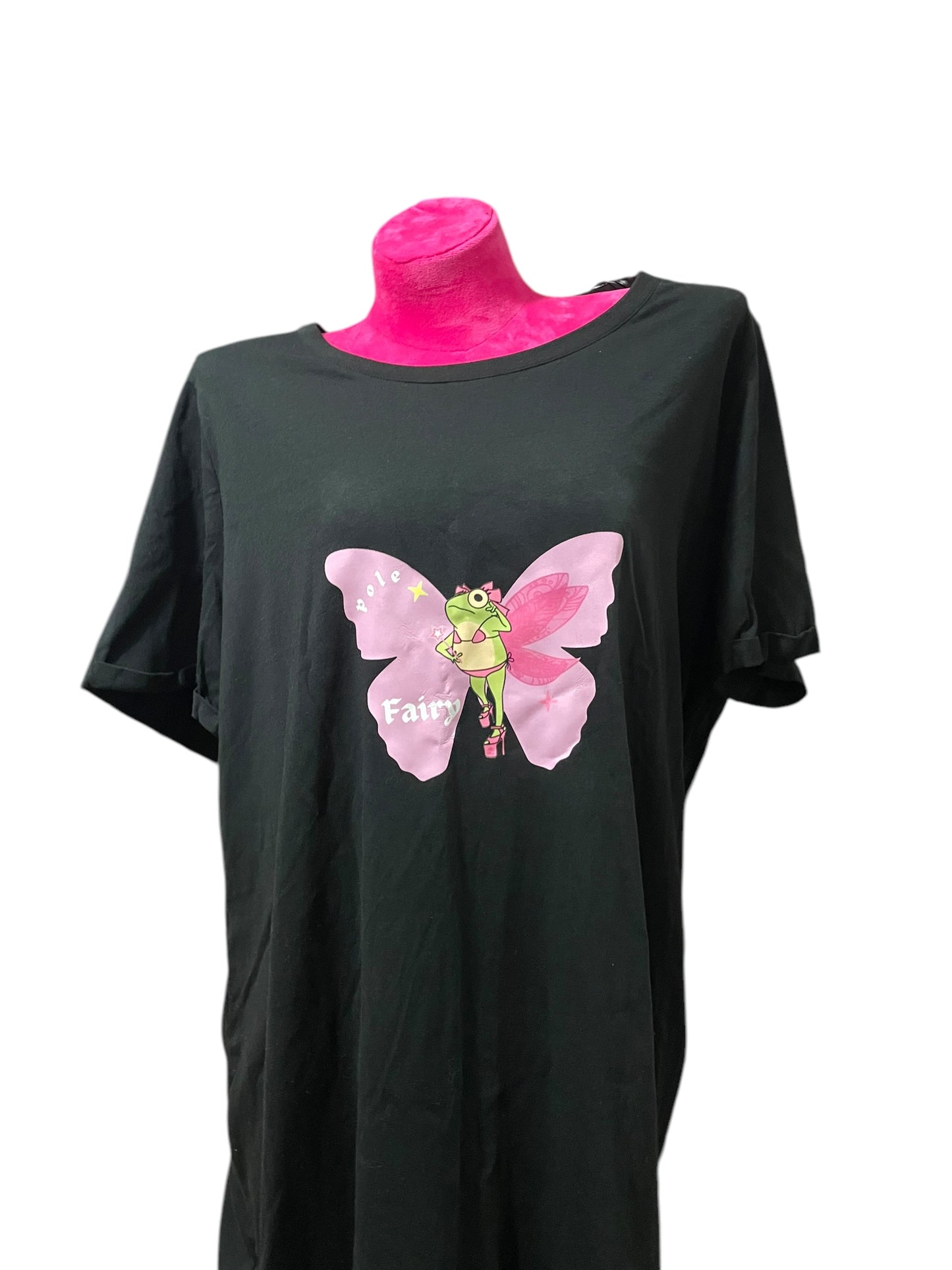 Pole fairy oversized tshirt dress