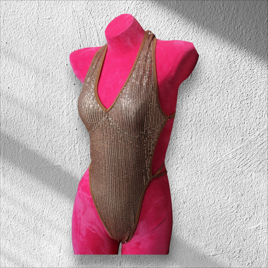 FREE sequin bodysuit