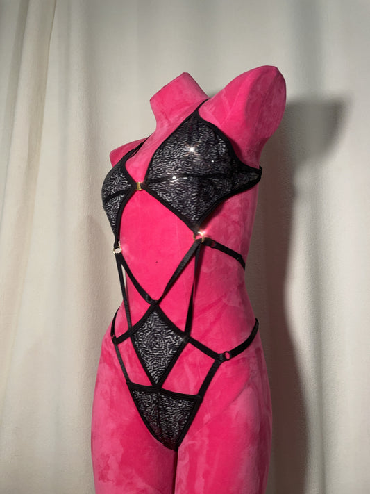 Goddess bodysuit - black