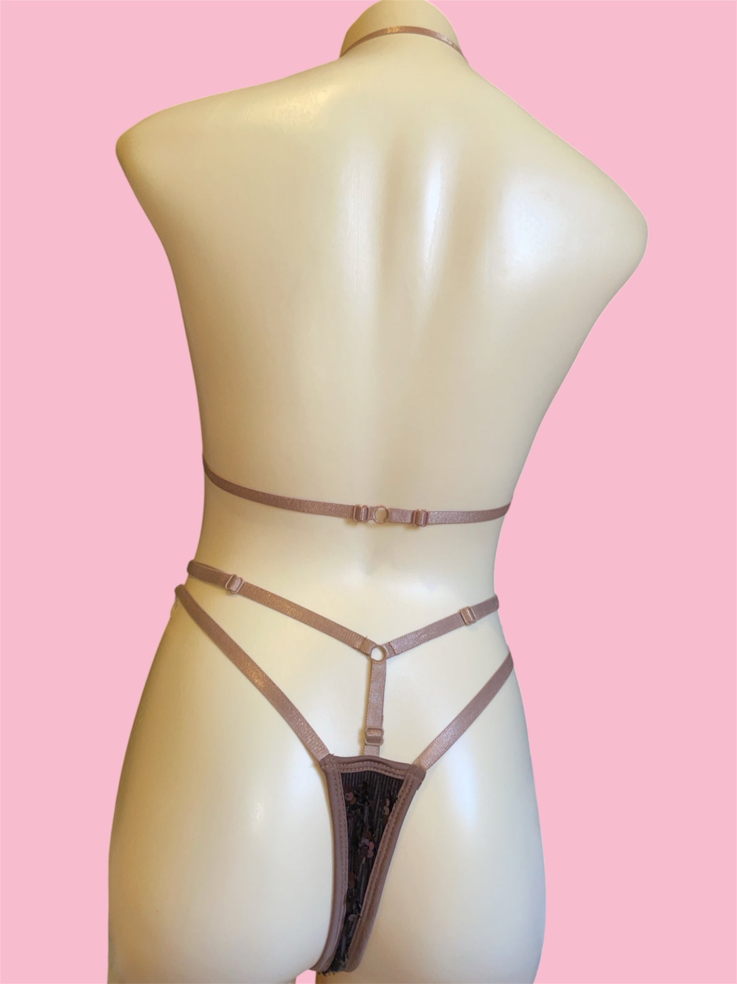 Goddess bikini - chocolate