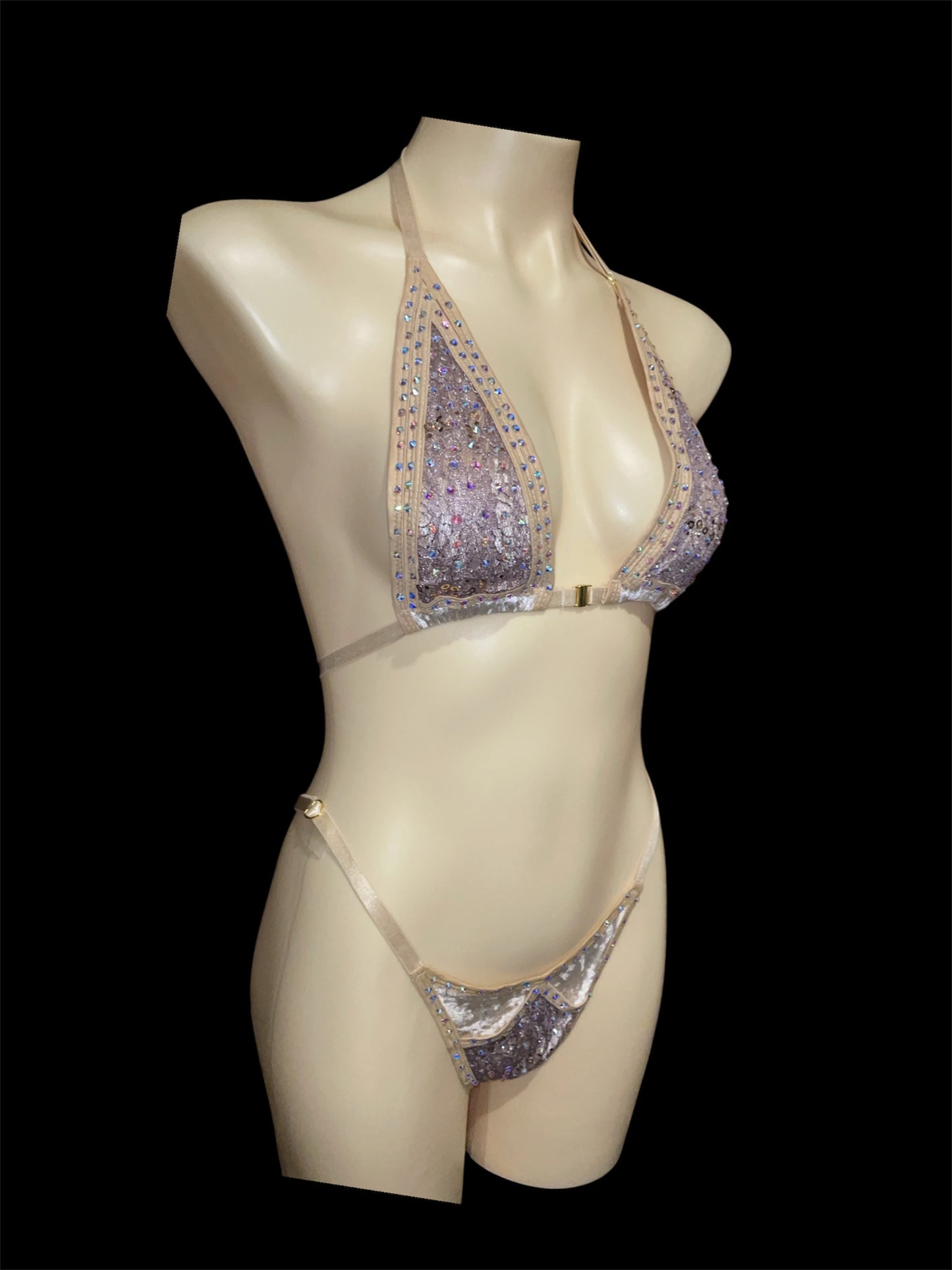 Iced Desire lace bikini - Lilac