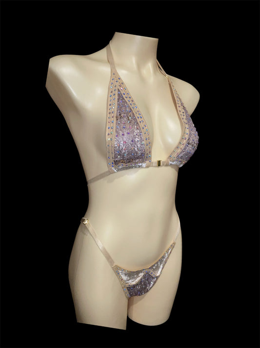 Iced Desire lace bikini - Lilac