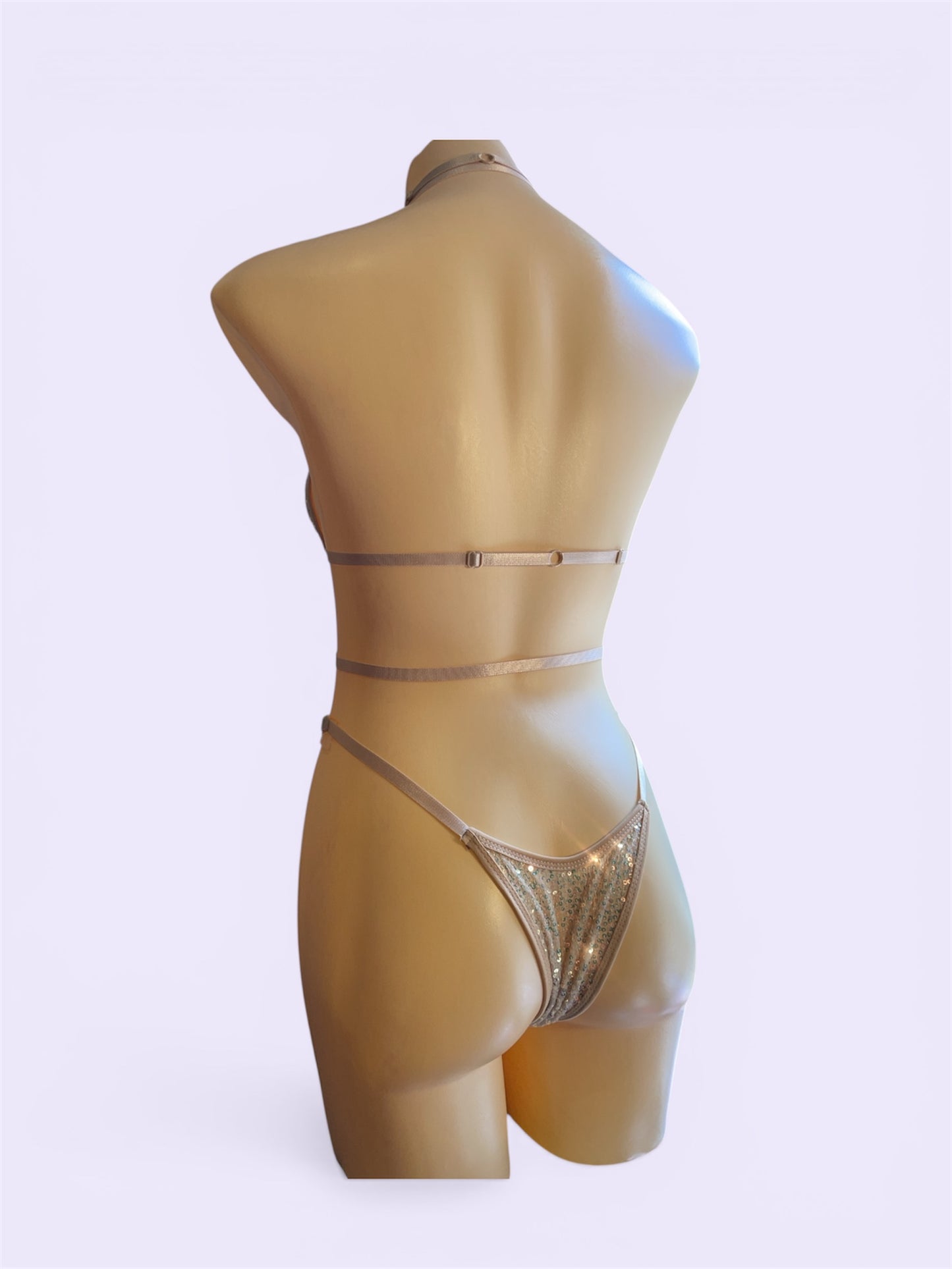 Diamond tease - Champagne bikini