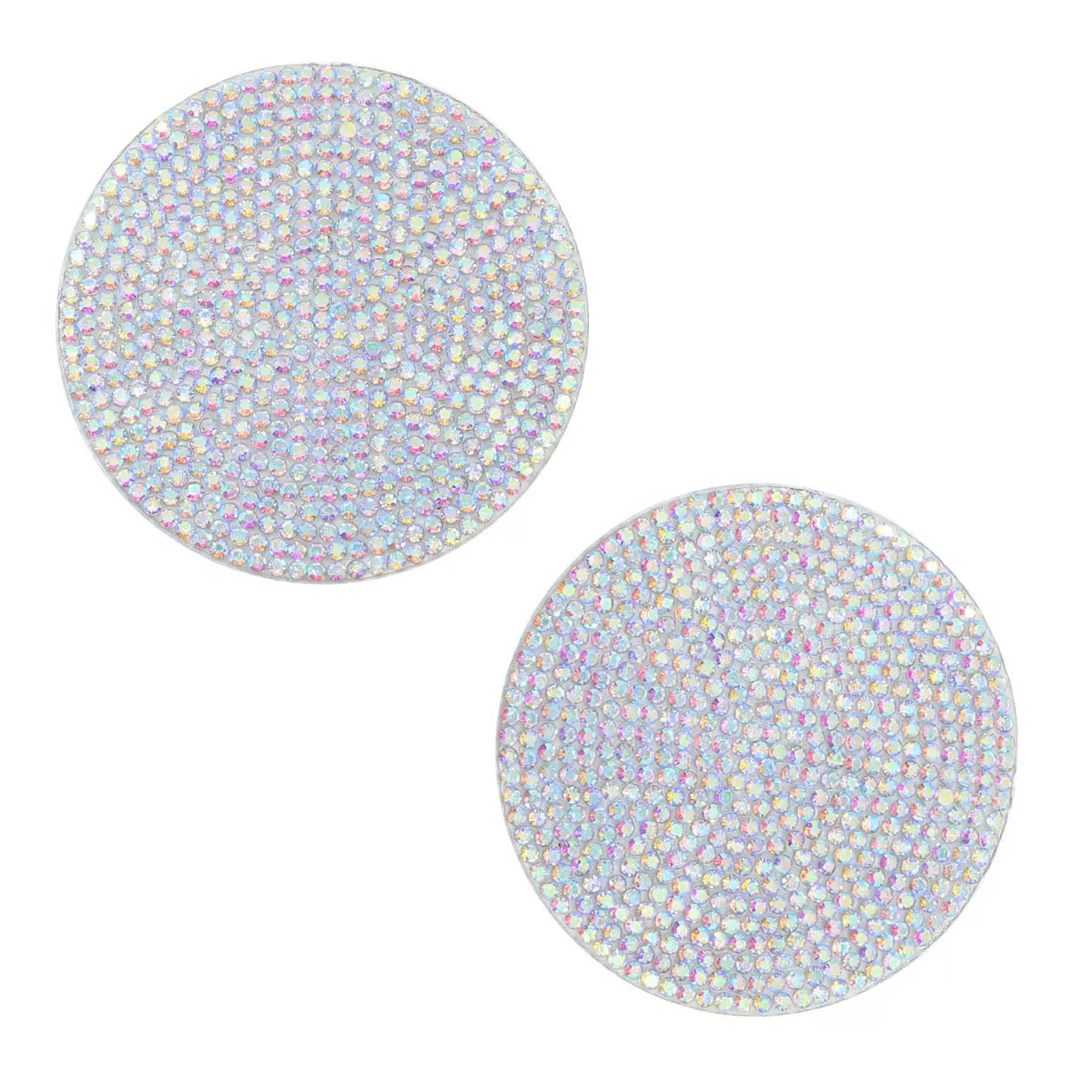 Rhinestone flat pastie