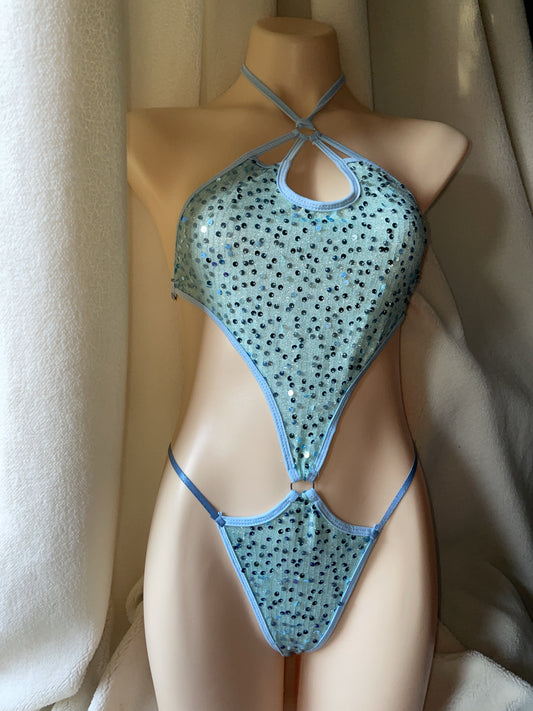 Syrena bodysuit I- baby blue