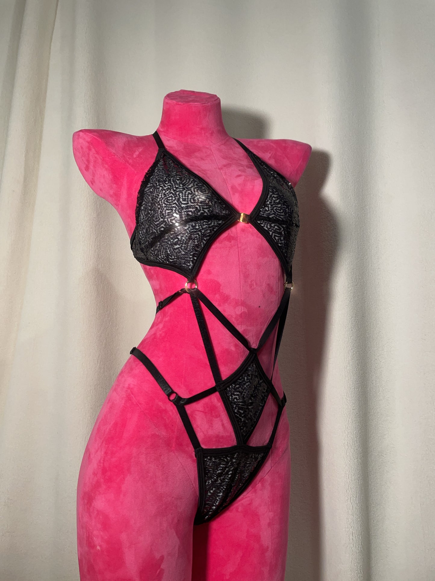 Goddess bodysuit - black