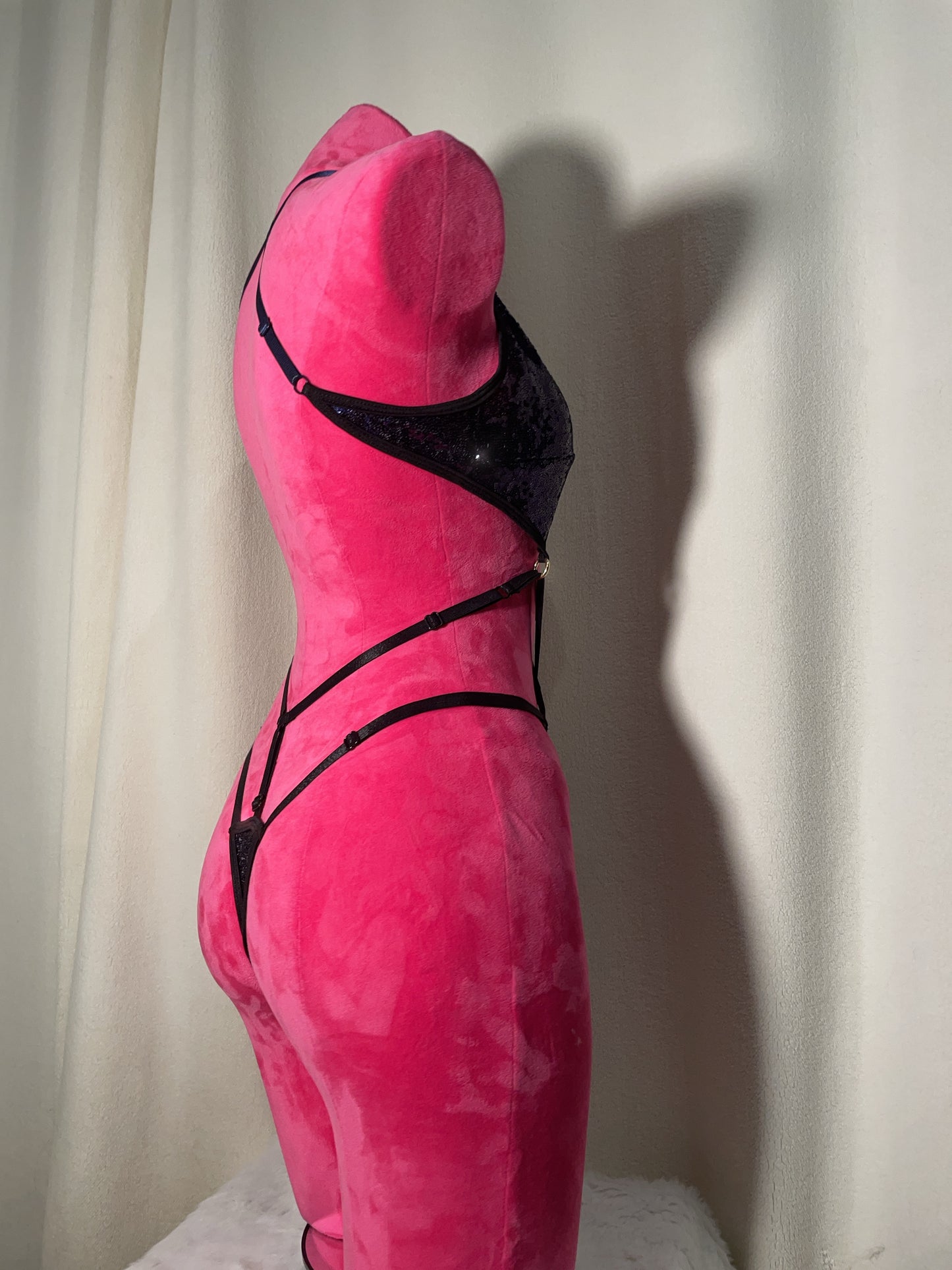 Goddess bodysuit - dark blue