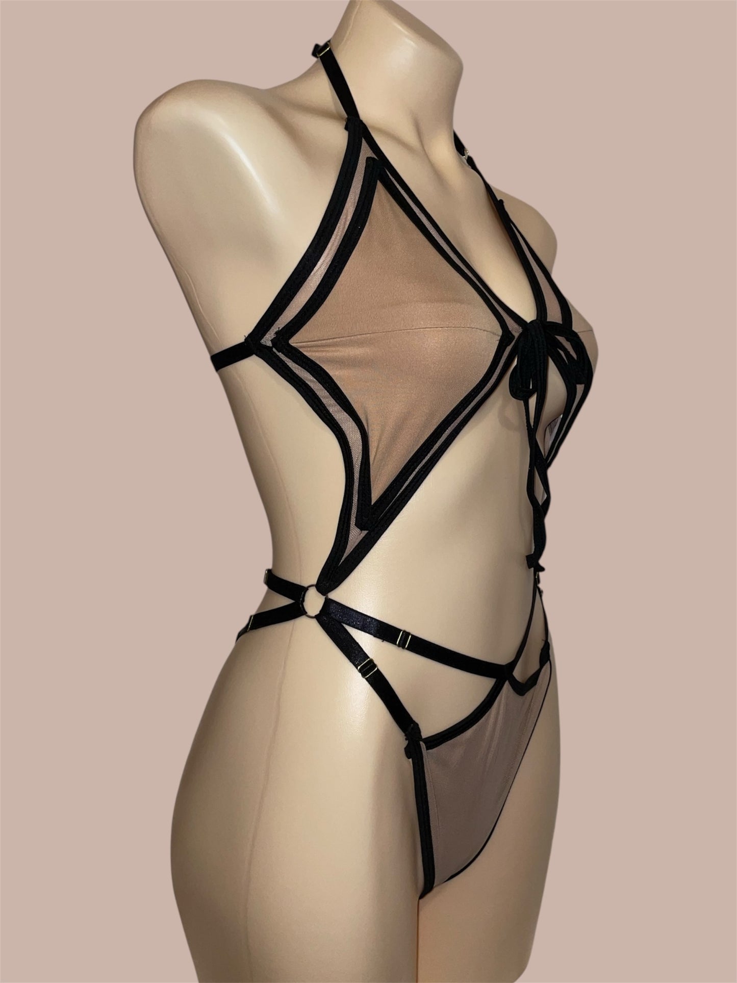Baby bodysuit - Sand and Smoke