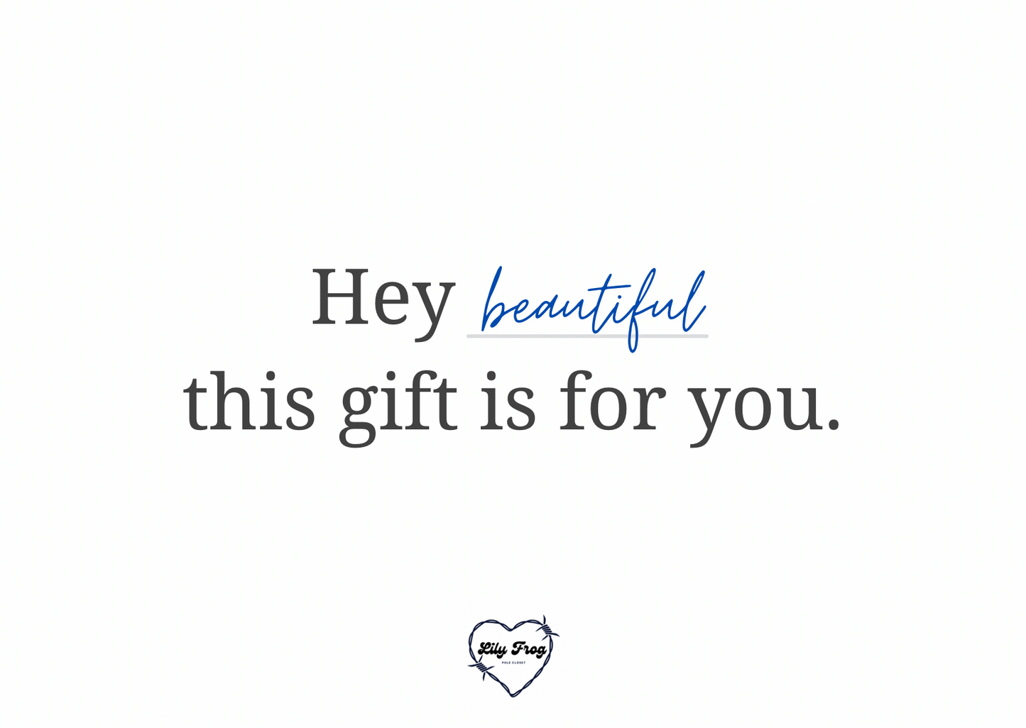 Gift card